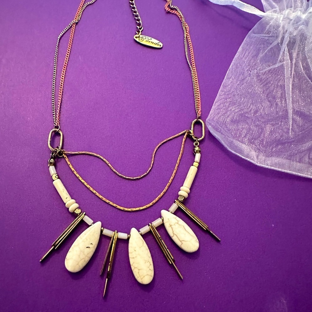 New Plunder Design Boho Necklace